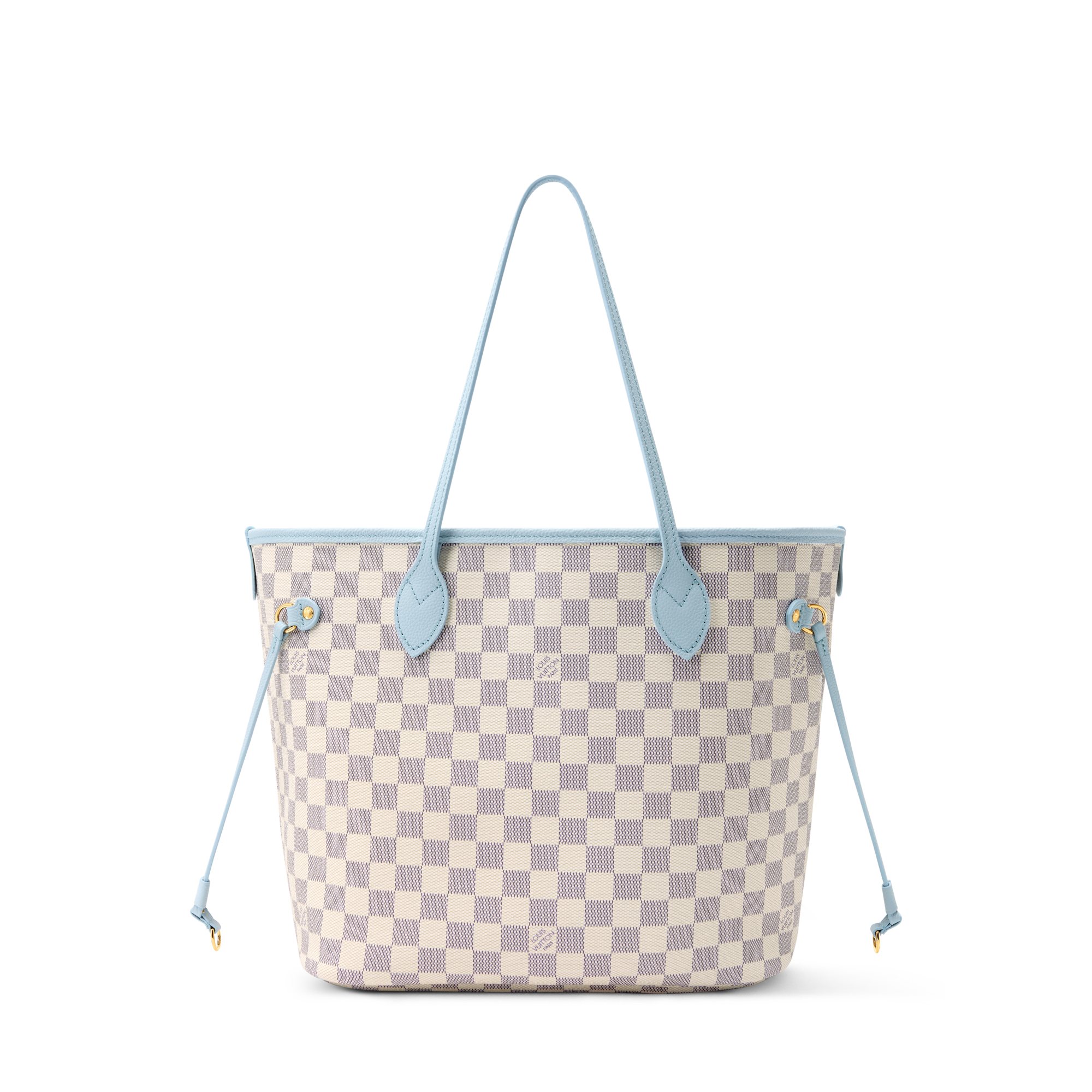 Neverfull Inside Out MM Damier Azur Canvas - Women Bags | LOUIS